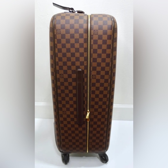 Louis Vuitton Ebene Trolley 4 Roues 70 CM Suitcase with Accessories - Picture 7 of 17